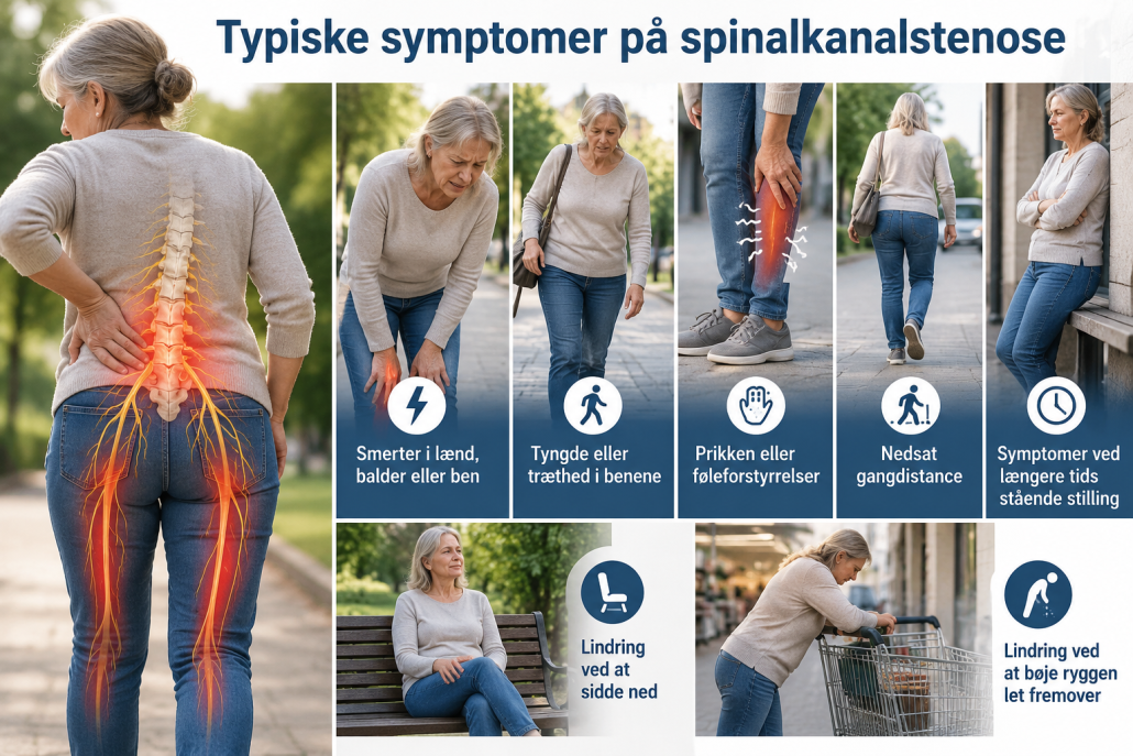 Spinalkanalstenose – symptomer, gangbesvær og skånsom behandling 2 Spinalkanalstenose – symptomer og behandling | Kolding