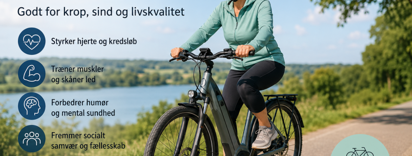 Elcykling: Sund motion med store fordele for krop og velvære 1 Elcykling: Sund motion