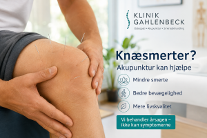Knæsmerter og slidgigt i knæet – kan akupunktur hjælpe? Af Dorte Gahlenbeck, sygeplejerske, akupunktør og heilpraktiker, akupunkturspecialist hos Klinik Gahlenbeck