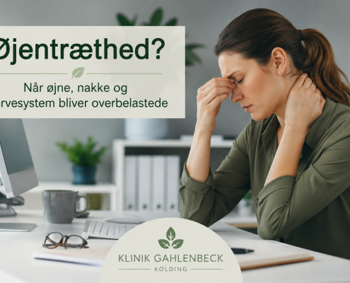 Øjentræthed og nakkeoveranstrengelse i kontorarbejde