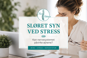 Sløret syn ved stress / Af Dorte Gahlenbeck, sygeplejerske, RAB-akupunktør og stressterapeut, Klinik Gahlenbeck, Kolding