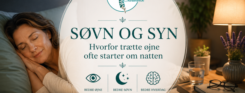 Søvn og syn – hvorfor trætte øjne ofte starter om natten