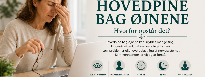 Hovedpine bag øjnene – hvorfor opstår det?