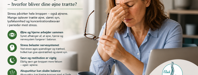 Stress, syn og nervesystem – hvorfor bliver dine øjne trætte?