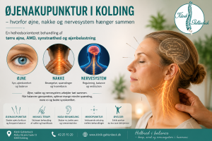 Øjenakupunktur i Kolding – hvorfor øjne, nakke og nervesystem hænger sammen