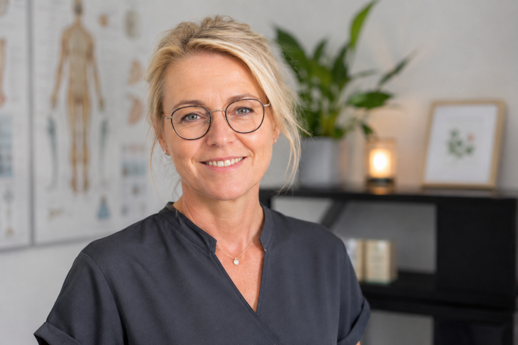 Få hjælp hos Klinik Gahlenbeck i Kolding
Hos Klinik Gahlenbeck ser vi ofte patienter, hvor stress, søvnproblemer, spændinger i nakken og belastning af nervesystemet spiller en rolle for øjentræthed og synsgener.