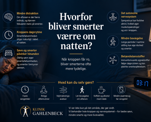 Hvorfor bliver smerter ofte værre om natten?