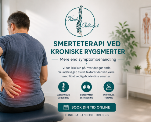 Smerteterapi ved kroniske rygsmerter – mere end symptombehandling